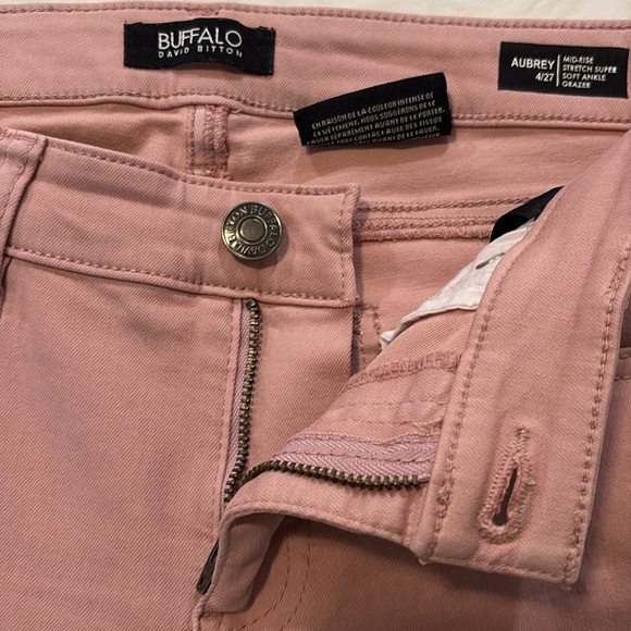 Buffalo David Bitton Aubrey Denim Stretch Mid Rise Pants - Picture 3 of 8